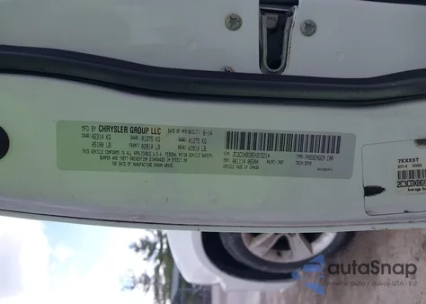 2014 Dodge Charger Se z USA, uszkodzony, nr VIN 2C3CDXBG9EH315214